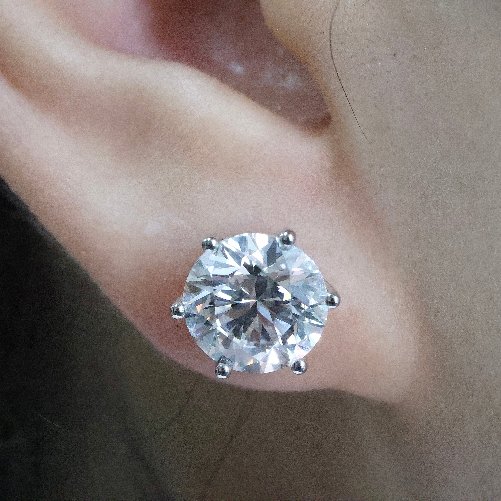 Lab Grown Diamond Earrings