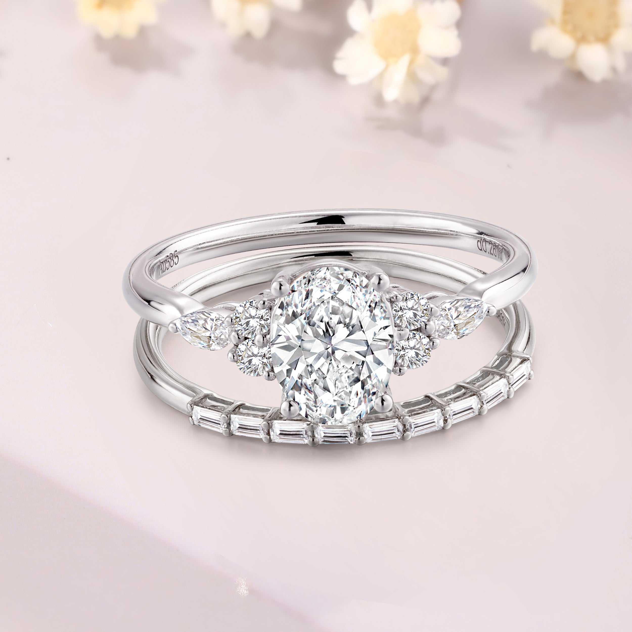 Moissanite Ring