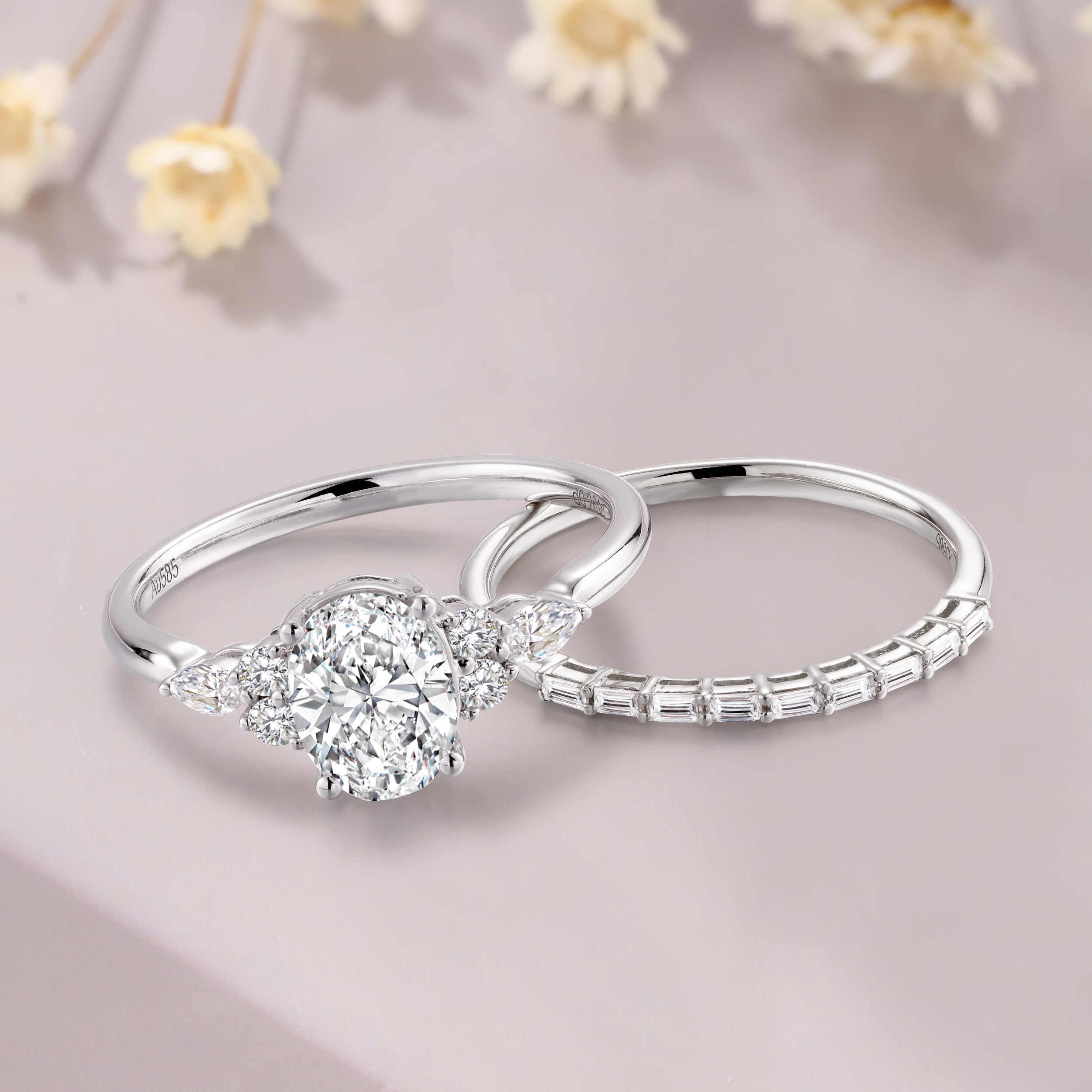 Moissanite Ring