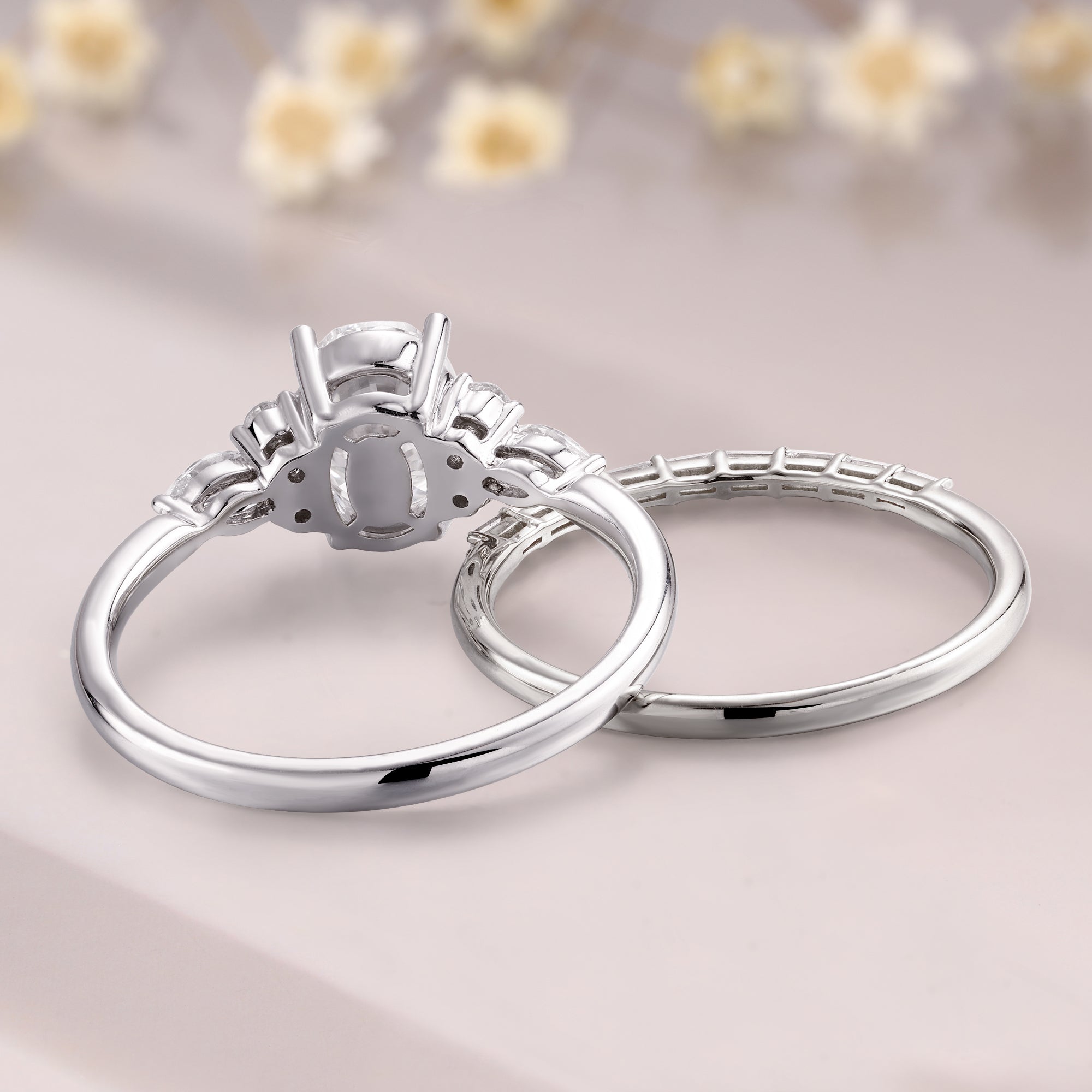 Moissanite Ring