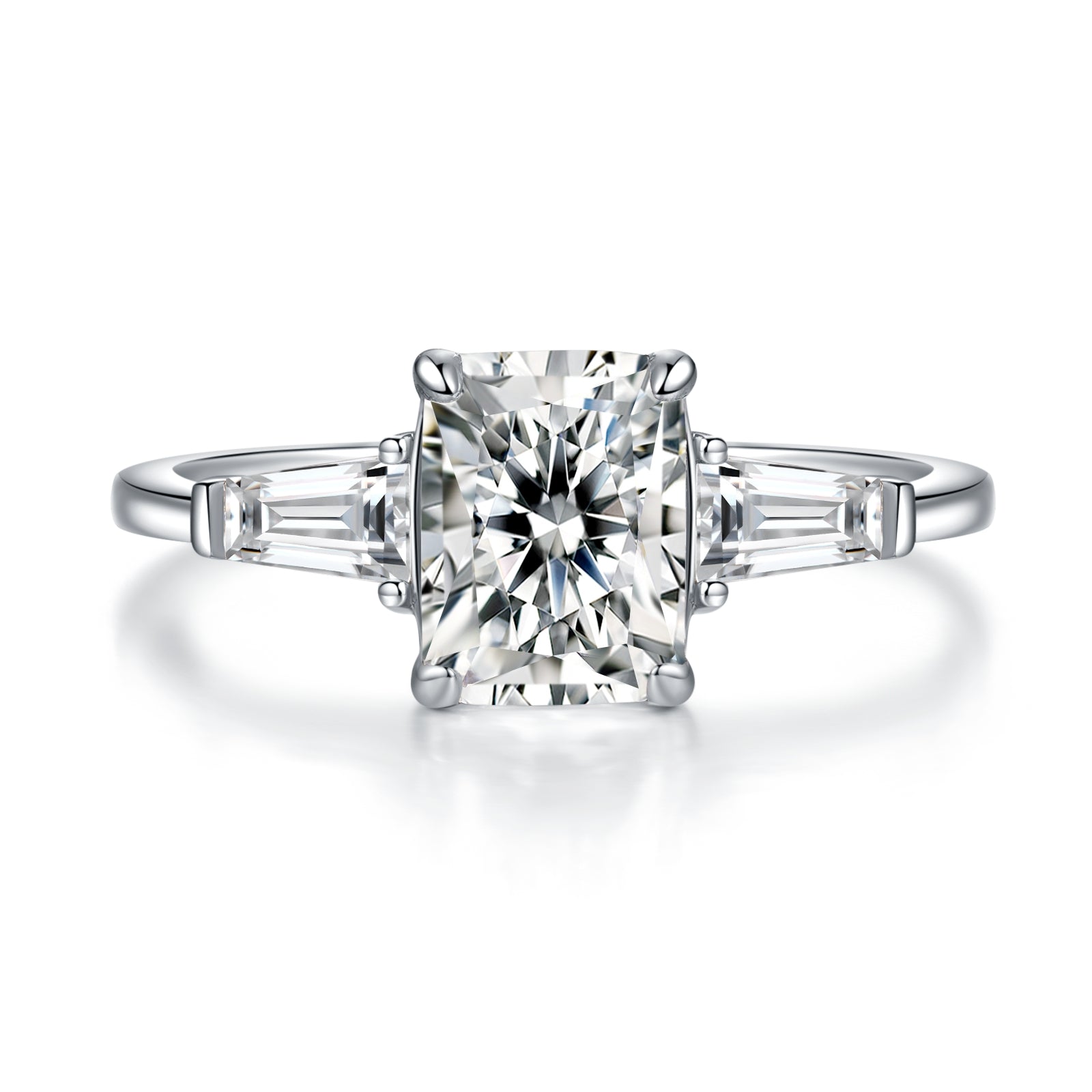 Moissanite Engagement Ring