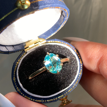 aquamarine ring