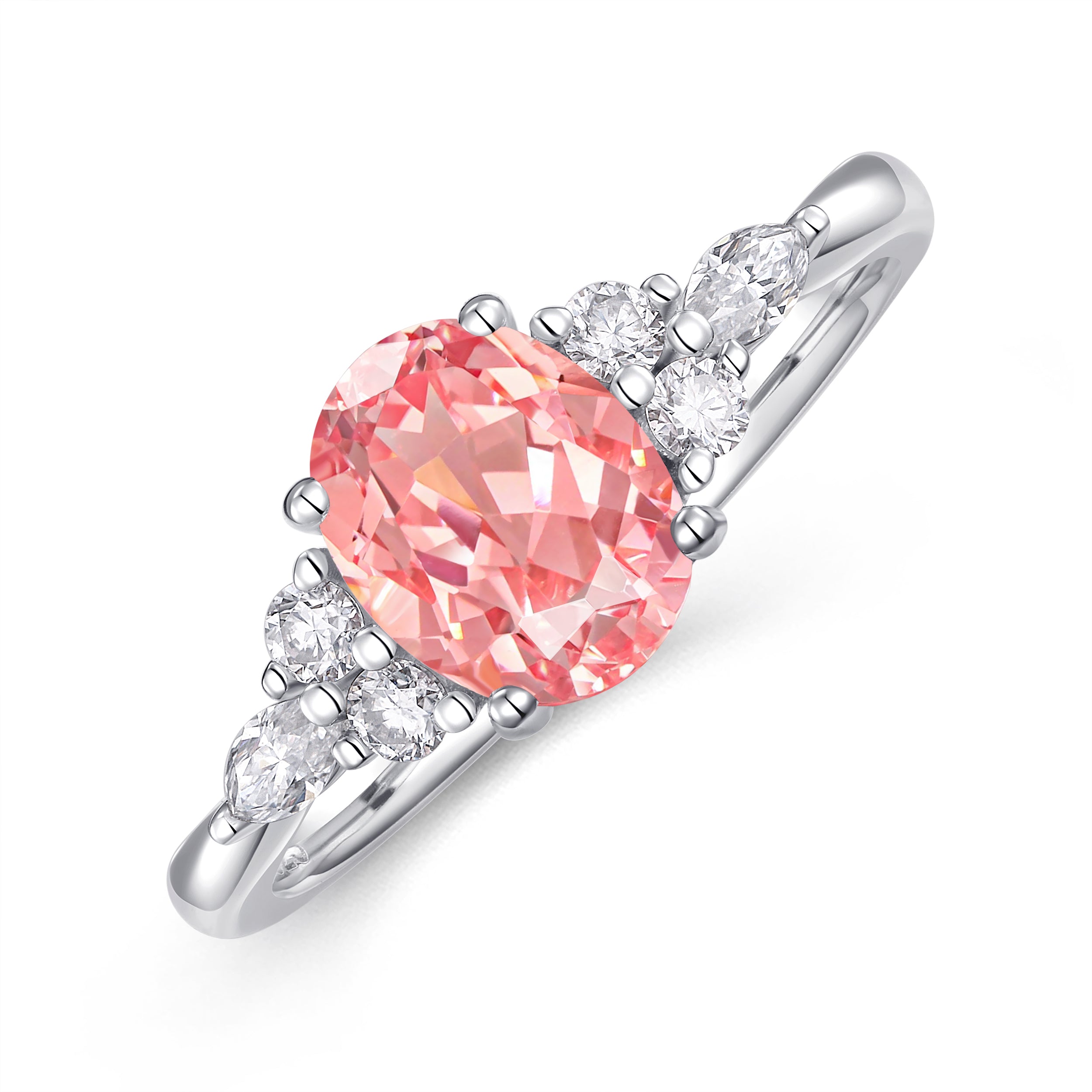 Padparadscha Ring