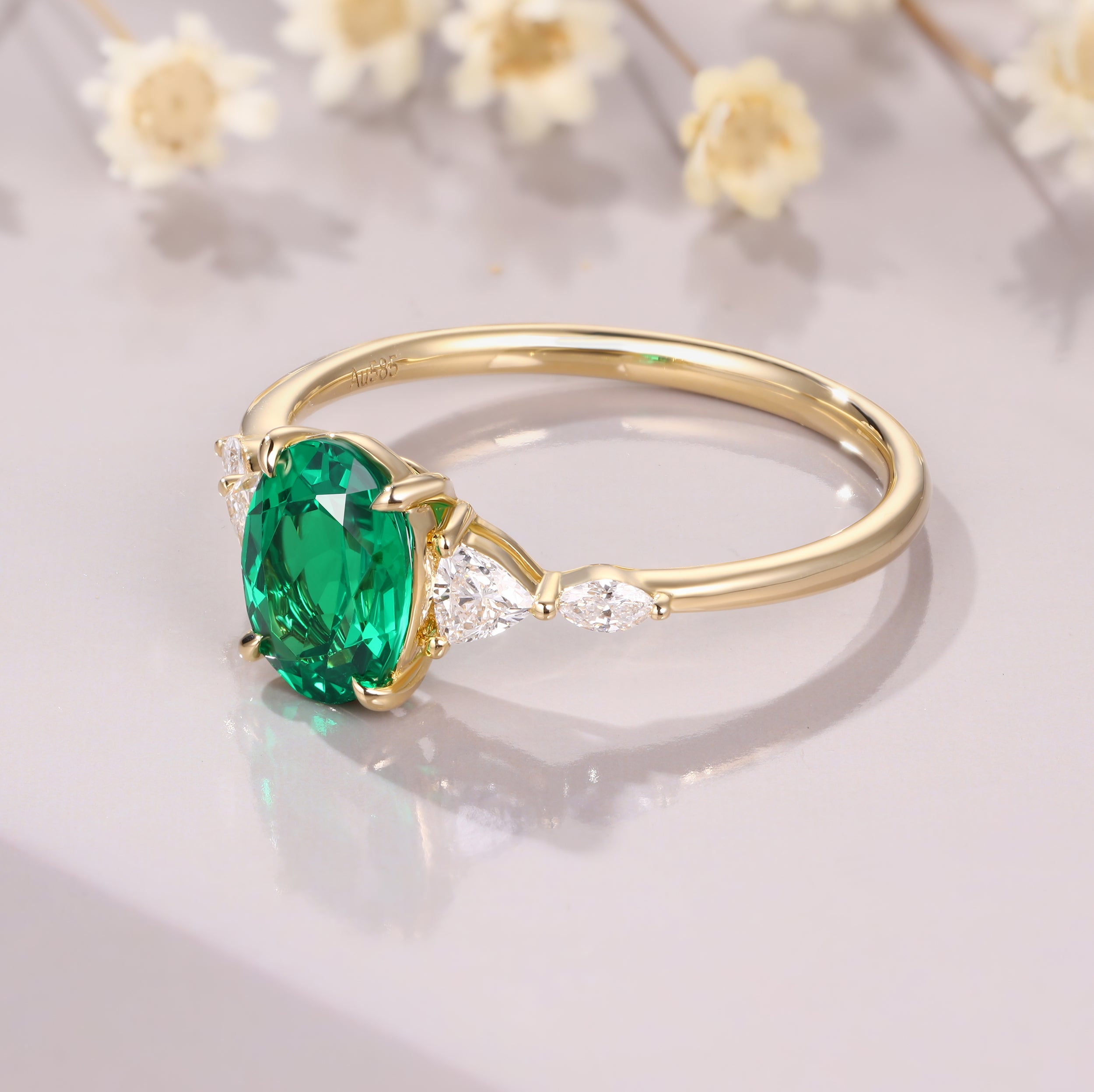 Tsavorite Ring