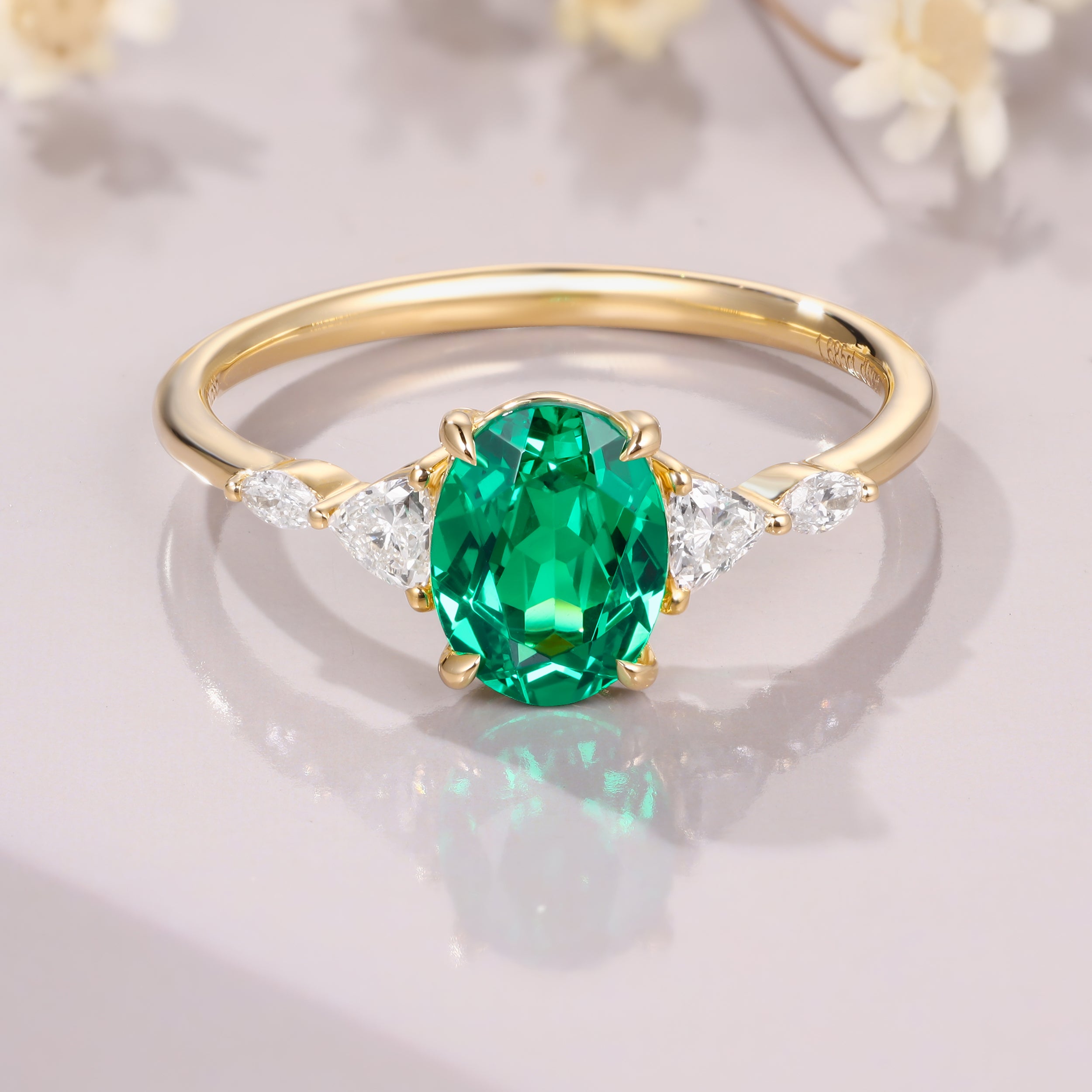 Tsavorite Ring