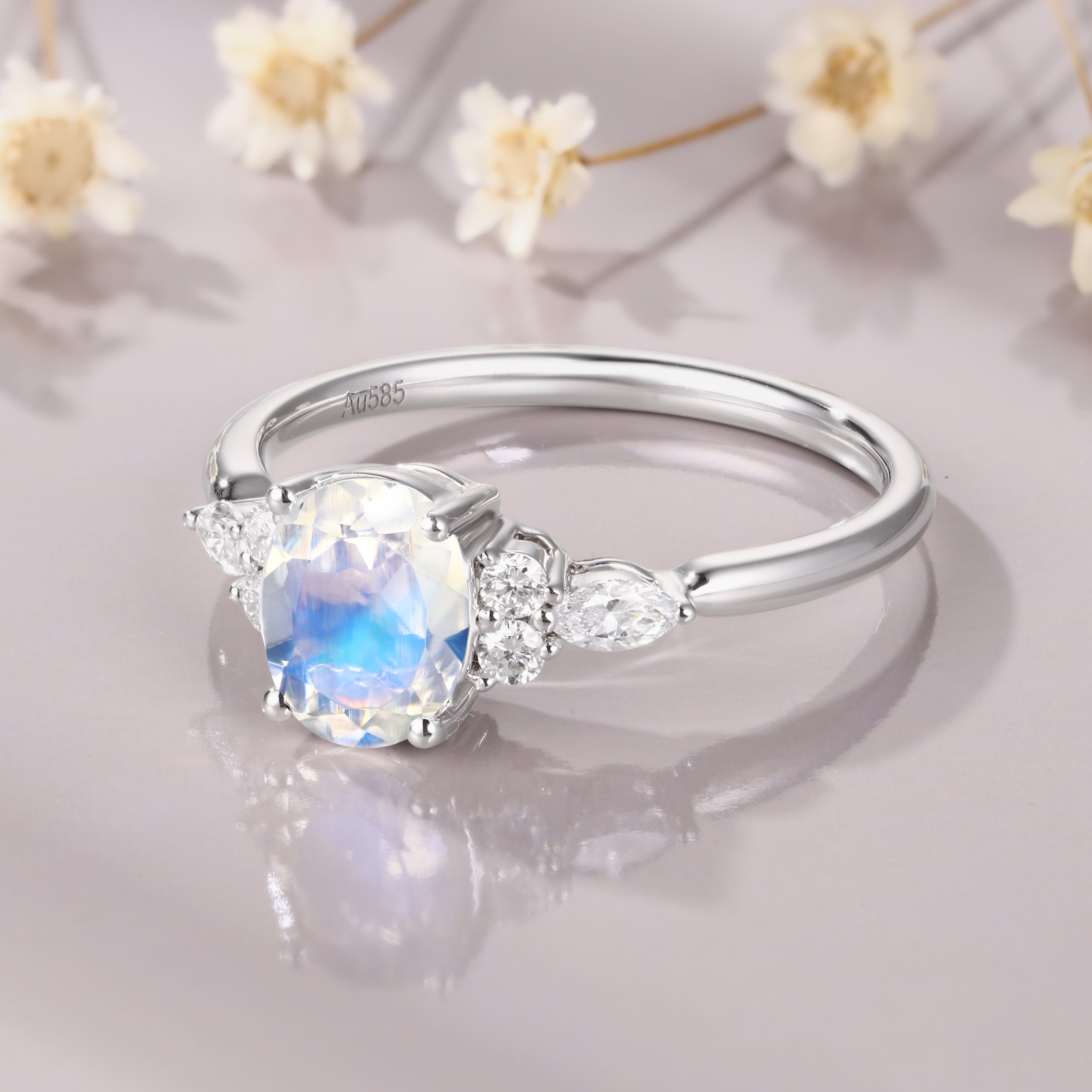 Moonstone Ring