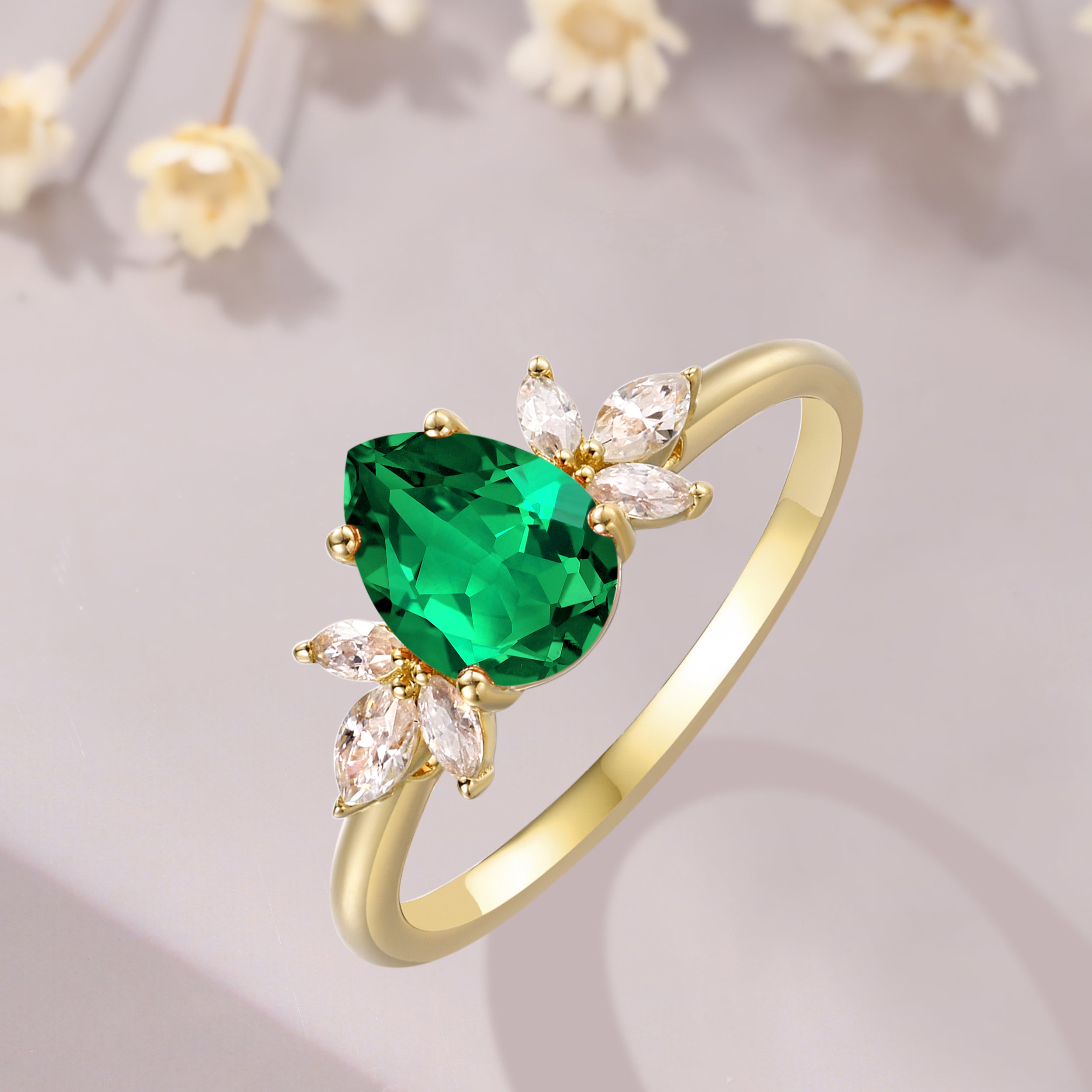 Tsavorite Ring