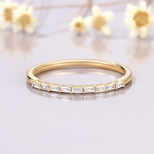 Straight Shaped Stacking For Women Simple Style Ring