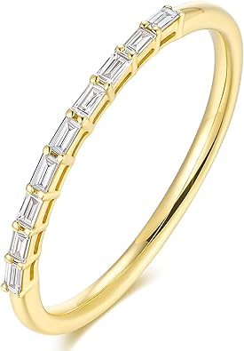 Straight Shaped Stacking For Women Simple Style Ring