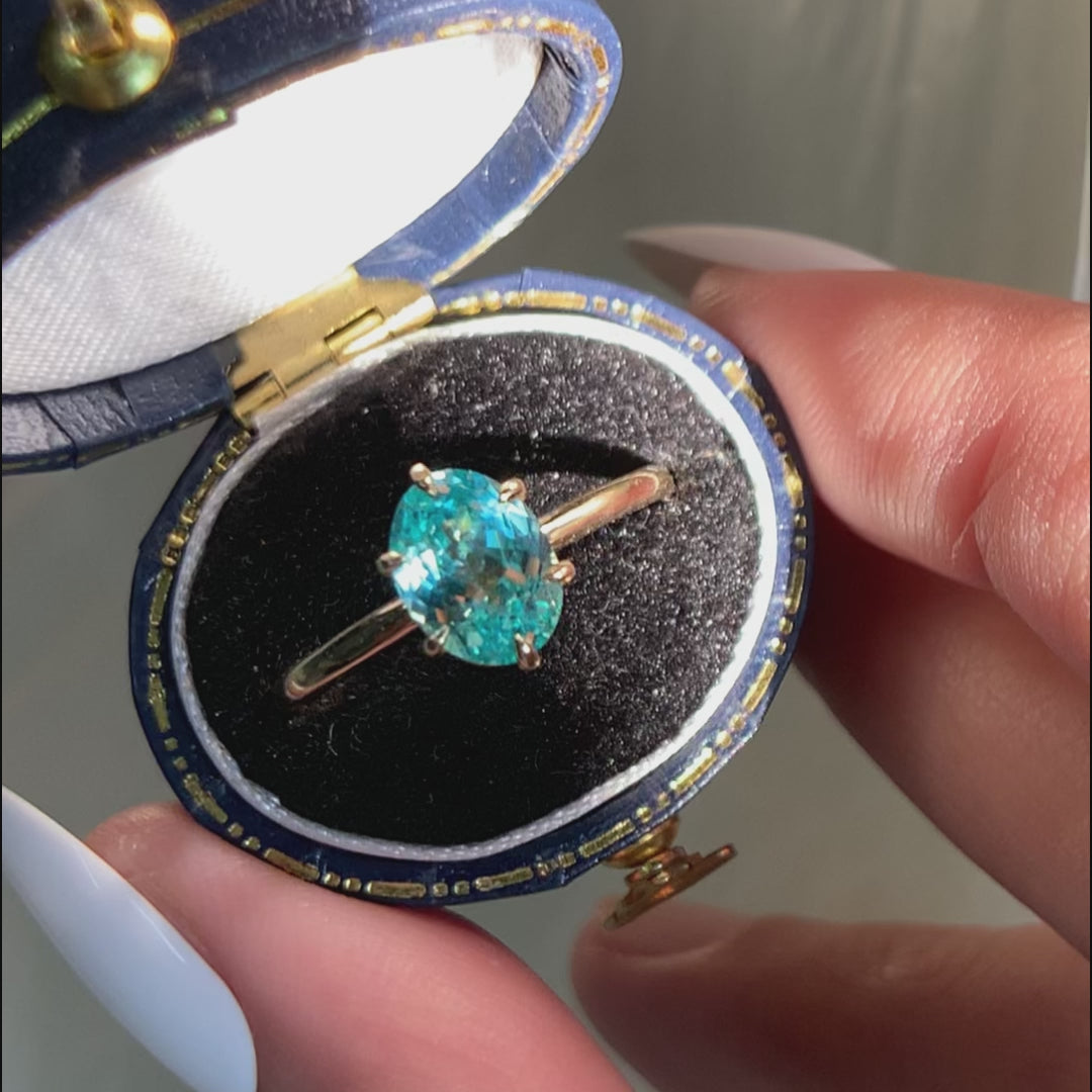 aquamarine ring